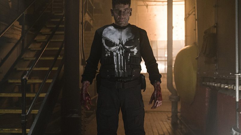Kadr z serialu Punisher, 2017.