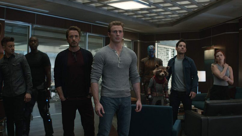 Kadr z filmu Avengers: Endgame, reż. Joe i Anthony Russo, 2019.
