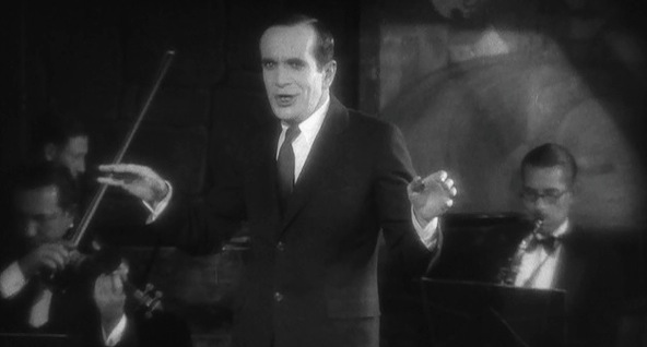 Kadr z filmu <em>Śpiewak Jazzbandu</em>, reż. Alan Crosland, 1927.